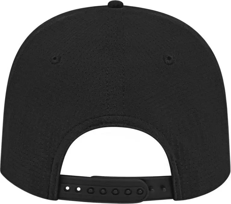 Cap America i7041 Lightweight Aerated Performance Cap - Black