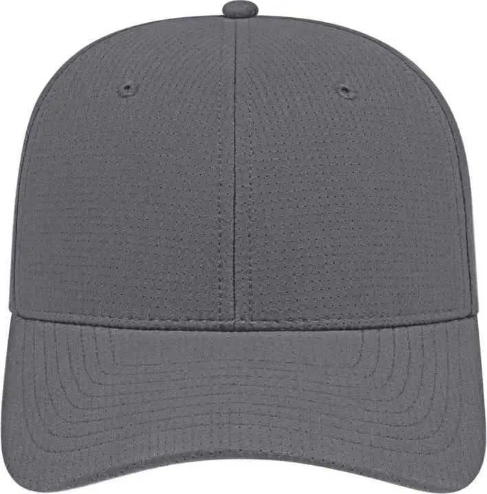 Cap America i7041 Lightweight Aerated Performance Cap - Charcoal