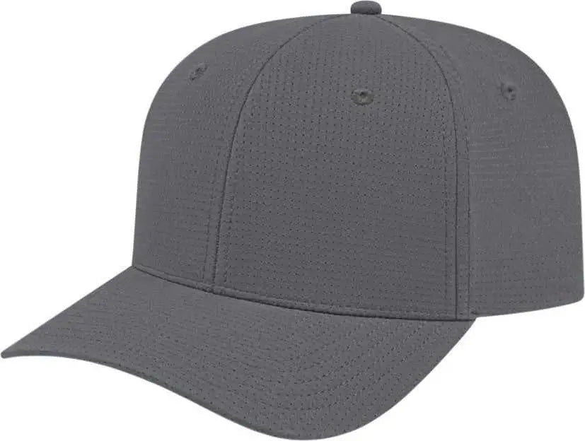 Cap America i7041 Lightweight Aerated Performance Cap - Charcoal