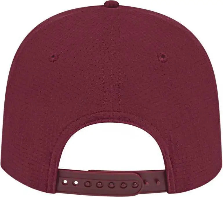 Cap America i7041 Lightweight Aerated Performance Cap - Maroon