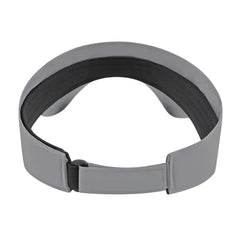 Cap America i7042 Performance Athletic Visor Gray Gray / One Size Fits Most