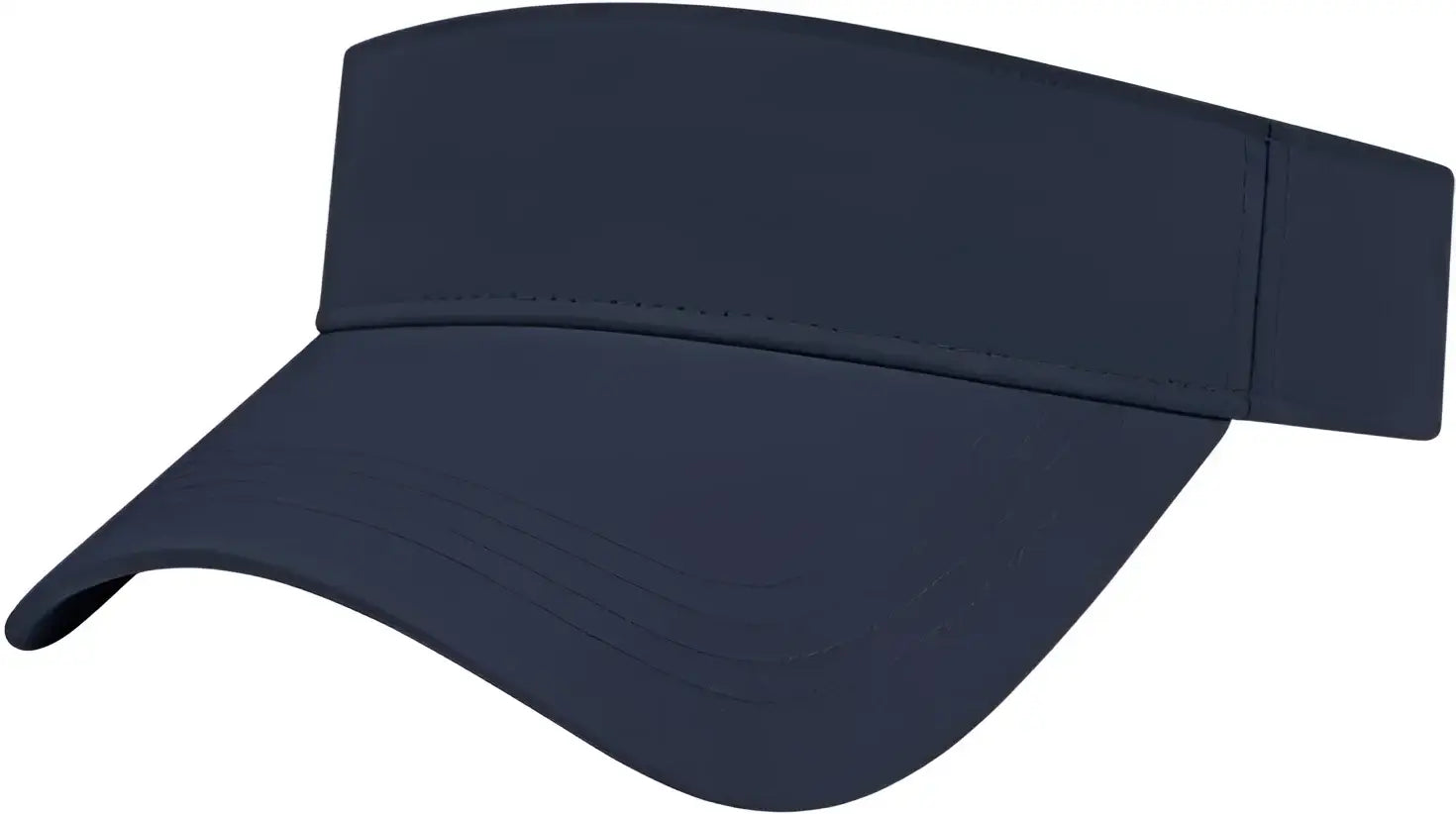 Cap America i7042 Performance Athletic Visor Navy Navy / One Size Fits Most