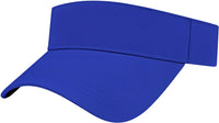 Cap America i7042 Performance Athletic Visor Royal Royal / One Size Fits Most