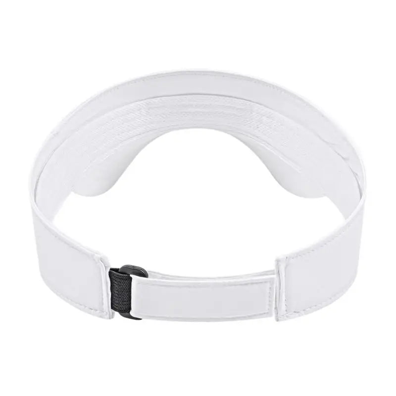 Cap America i7042 Performance Athletic Visor - White - White / One Size Fits Most