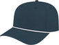 Cap America i7256 Athletic Rope Cap Dark Blue White Navy White / One Size Fits Most