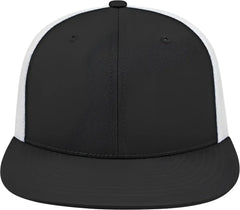 Cap America i8501 Flexfit Performance Trucker Mesh Back Cap - Black Royal White