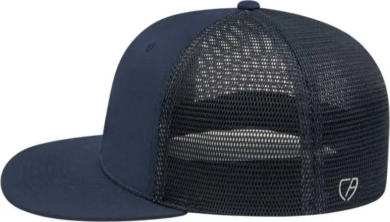 Cap America i8501 Flexfit Performance Trucker Mesh Back Cap - Navy