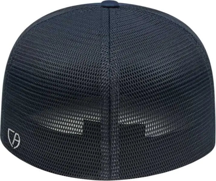Cap America i8501 Flexfit Performance Trucker Mesh Back Cap - Navy