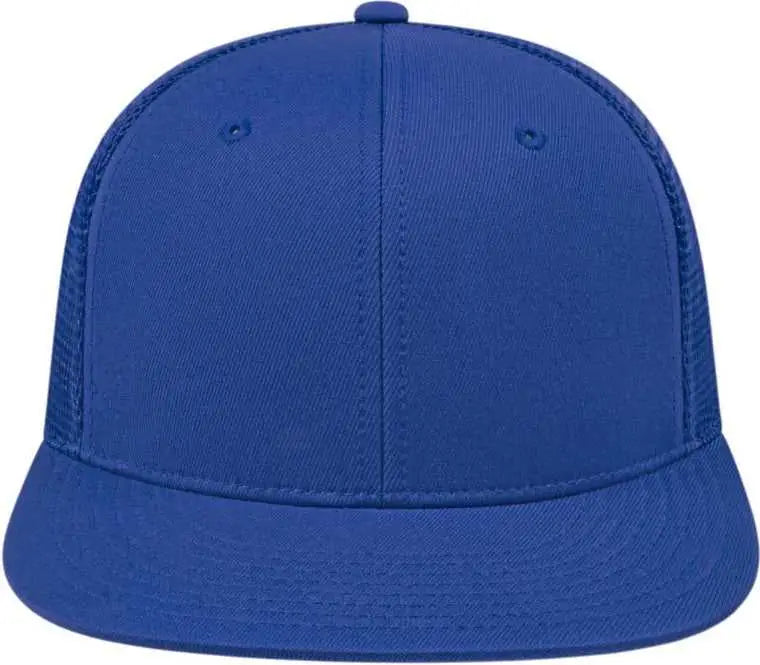 Cap America i8501 Flexfit Performance Trucker Mesh Back Cap - Royal