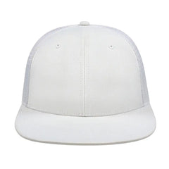 Cap America i8501 Flexfit Performance Trucker Mesh Back Cap White