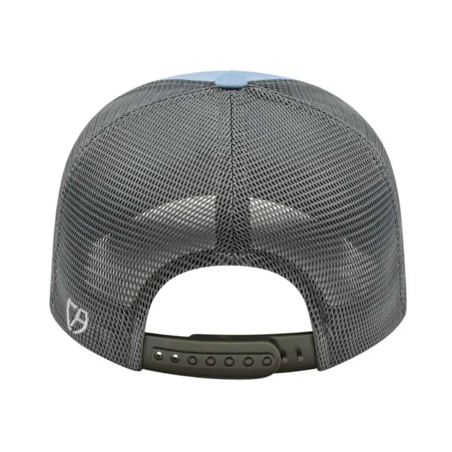 Cap America i8502 Flexfit 110 Trucker Mesh Back Cap - Allure Graphite - Dark Gray / One Size Fits Most