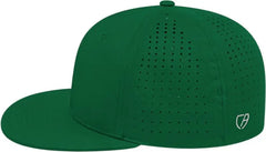 Cap America i8503 Flexfit Perforated Performance Cap Dark Green