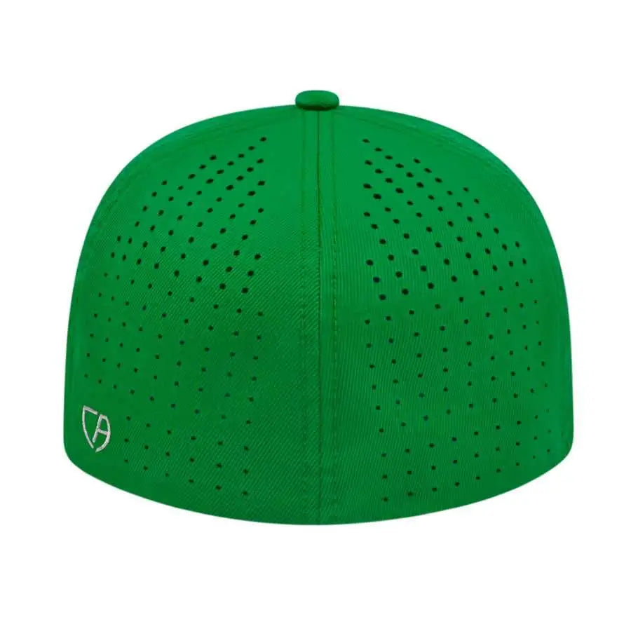 Cap America i8503 Flexfit Perforated Performance Cap - Kelly Green