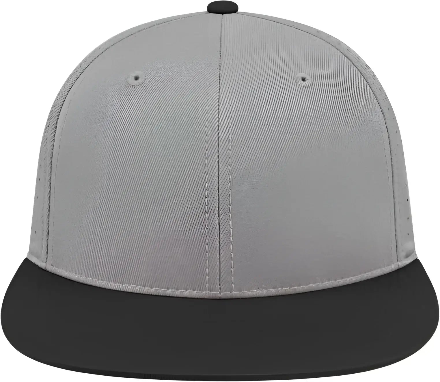 Cap America i8503 Flexfit Perforated Performance Cap - Silver Black