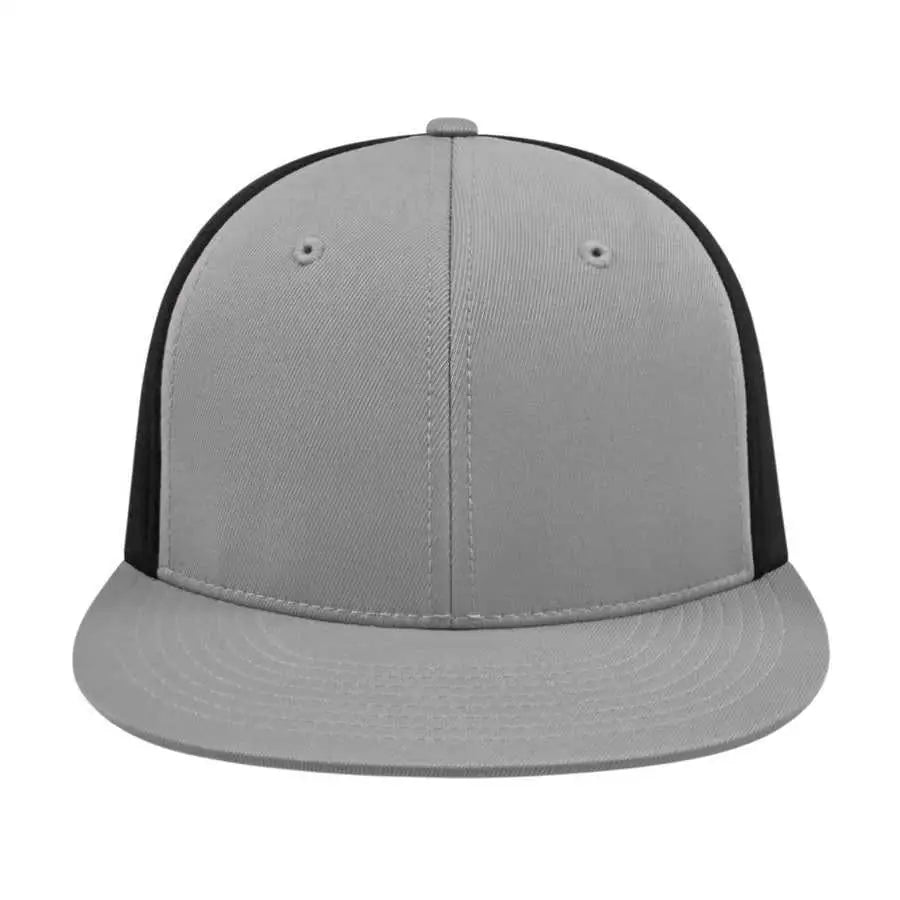 Cap America i8503 Flexfit Perforated Performance Cap - Silver Silver Black