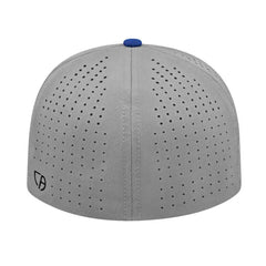 Cap America i8503 Flexfit Perforated Performance Cap - Silver Royal