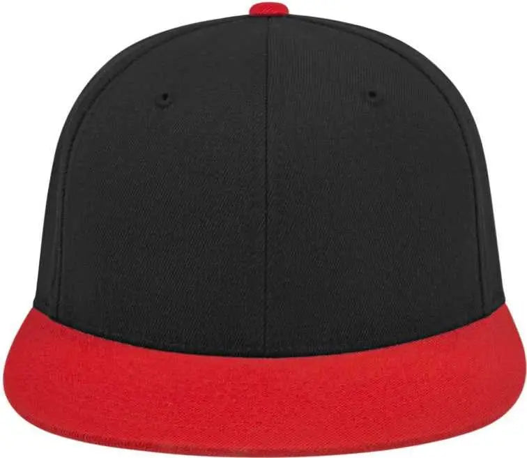 Cap America i8504 Flexfit Wool Blend Performance Cap - Black