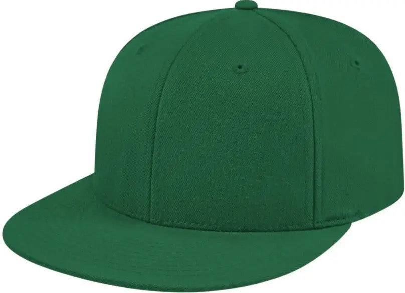 Cap America i8504 Flexfit Wool Blend Performance Cap - Dark Green