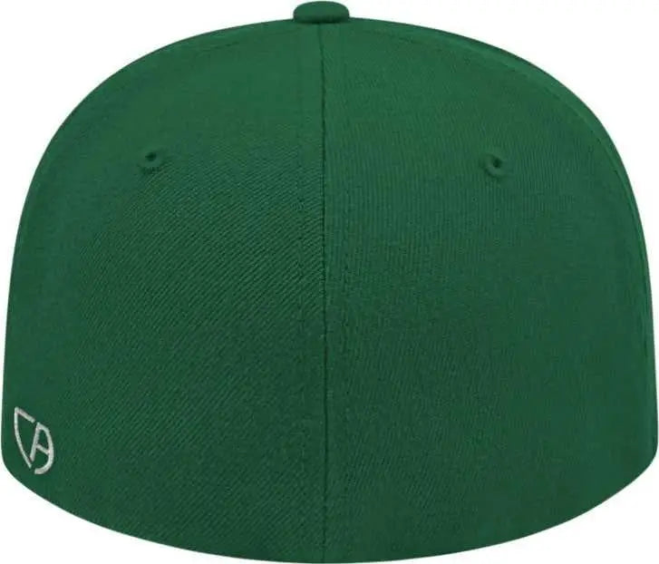 Cap America i8504 Flexfit Wool Blend Performance Cap - Dark Green