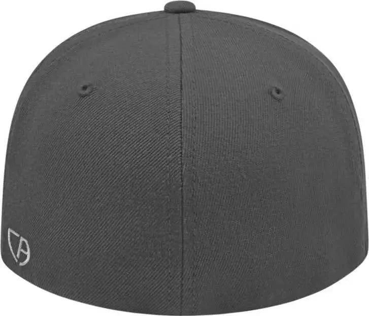 Cap America i8504 Flexfit Wool Blend Performance Cap - Graphite
