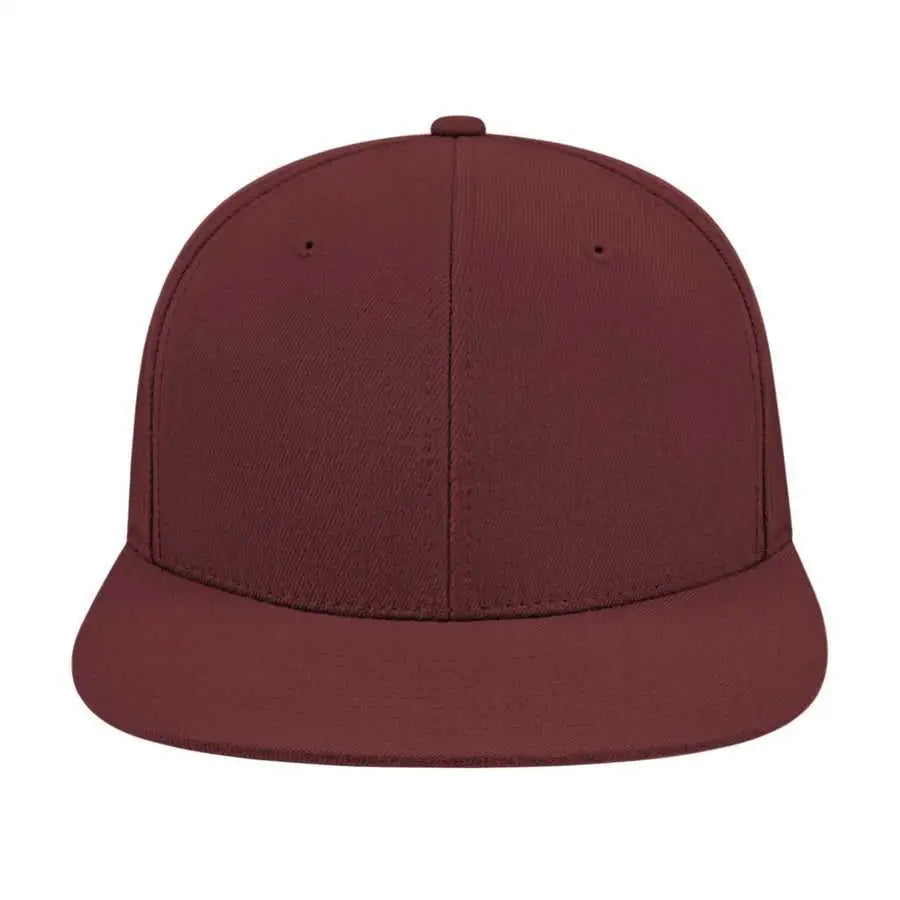 Cap America i8504 Flexfit Wool Blend Performance Cap - Maroon