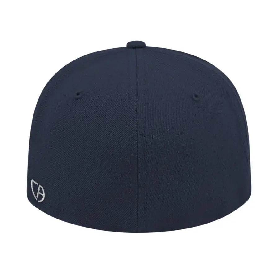 Cap America i8504 Flexfit Wool Blend Performance Cap - Navy