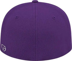 Cap America i8504 Flexfit Wool Blend Performance Cap Purple
