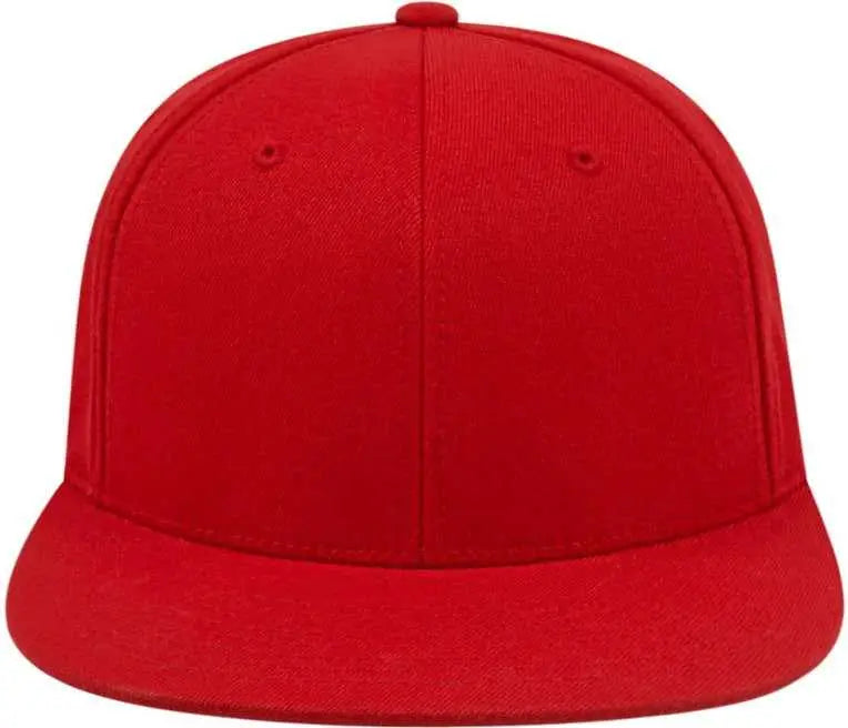 Cap America i8504 Flexfit Wool Blend Performance Cap - Red