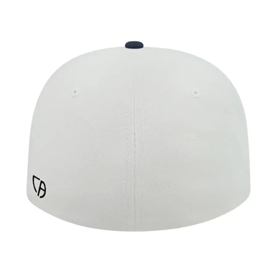 Cap America i8504 Flexfit Wool Blend Performance Cap - White Navy