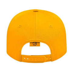 Cap America i8505 Original Poly/Cotton Snap Back Cap Black Athletic Gold