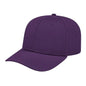 Cap America i8505 Original Poly/Cotton Snap Back Cap Purple Purple / Youth