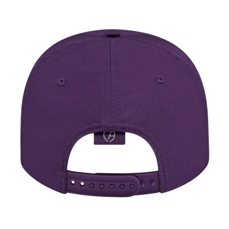 Cap America i8505 Original Poly/Cotton Snap Back Cap - Purple