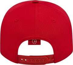 Cap America i8505 Original Poly/Cotton Snap Back Cap Red
