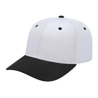 Cap America i8505 Original Poly/Cotton Snap Back Cap White Black White Black / Youth