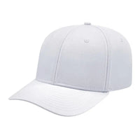 Cap America i8505 Original Poly/Cotton Snap Back Cap White White / Youth