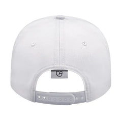 Cap America i8505 Original Poly/Cotton Snap Back Cap White
