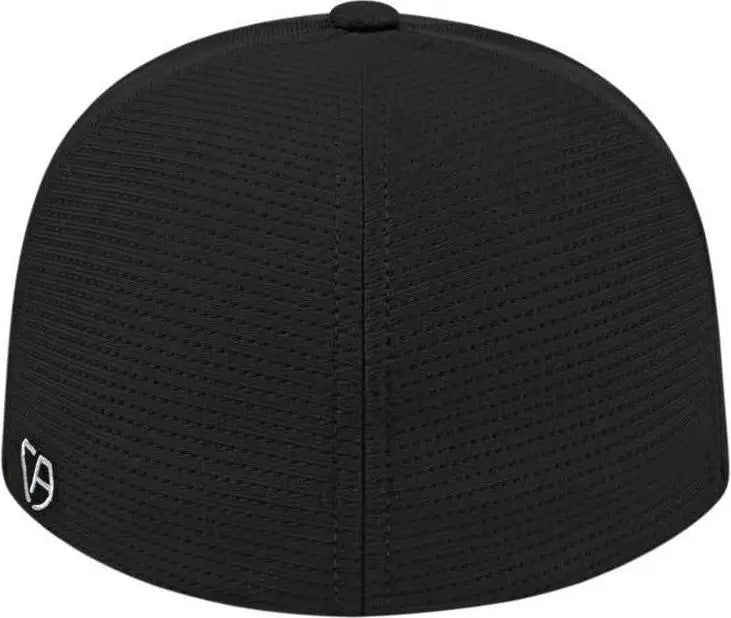 Cap America i8508 Flexfit Aerated Performance Cap - Black
