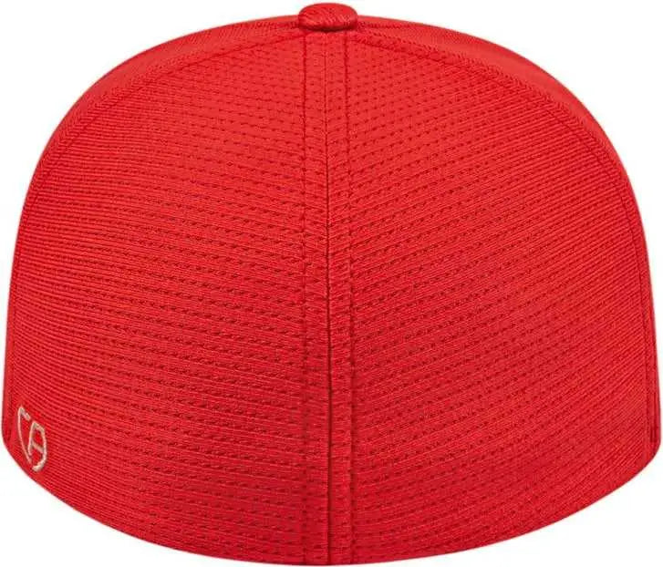 Cap America i8508 Flexfit Aerated Performance Cap - Red