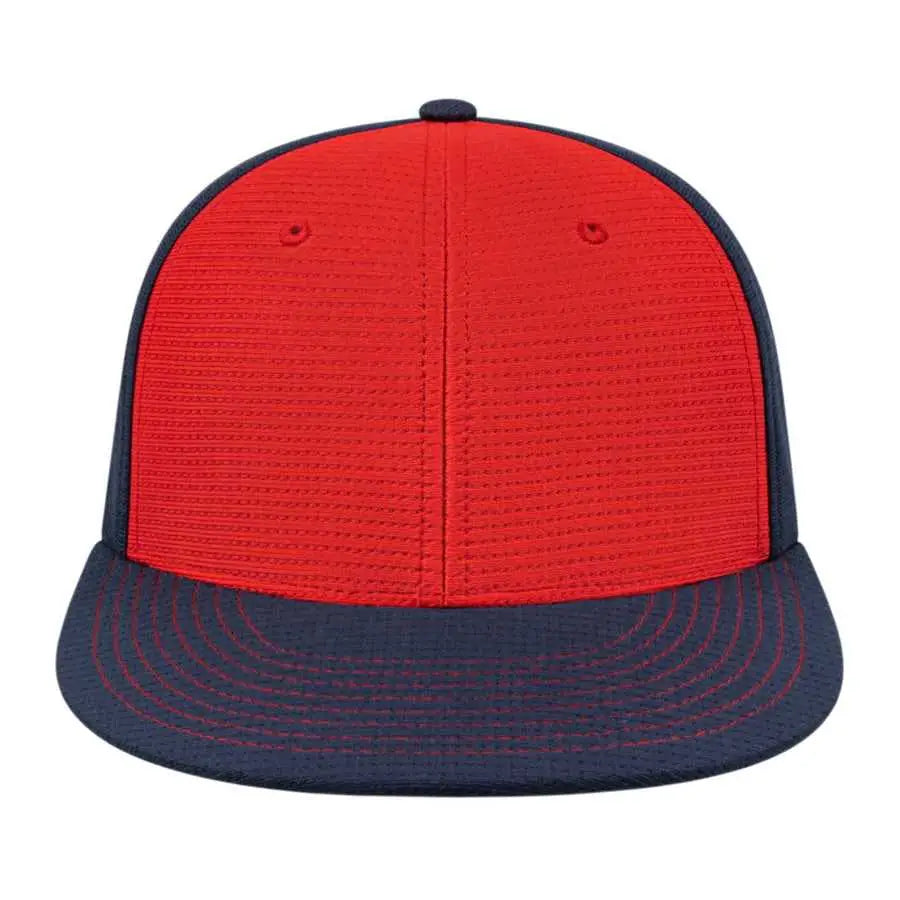 Cap America i8508 Flexfit Aerated Performance Cap - Red Navy