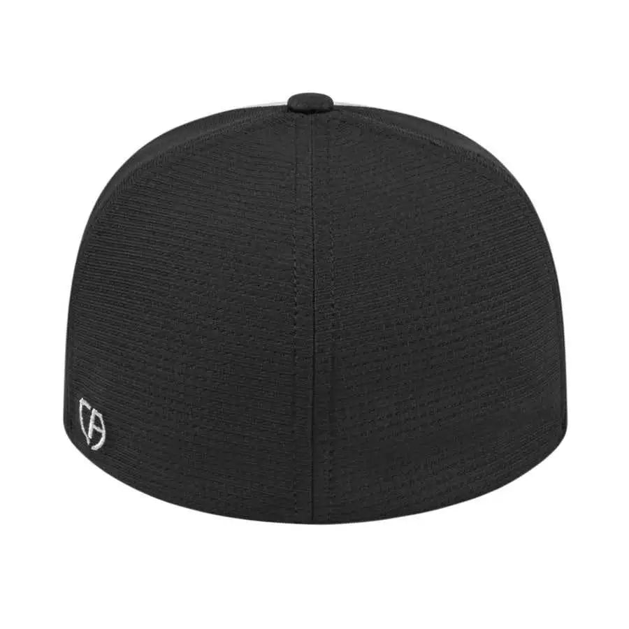 Cap America i8508 Flexfit Aerated Performance Cap - Silver Black