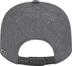 Cap America i8510 Flexfit 110 Melange Snap Back Cap Charcoal Charcoal / One Size Fits Most