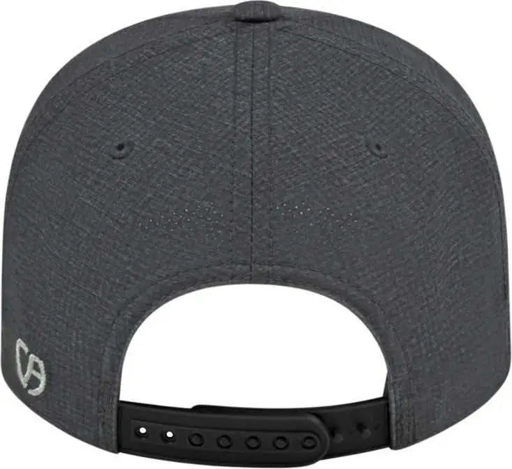 Cap America i8510 Flexfit 110 Melange Snap Back Cap - Dark Charcoal - Dark Charcoal / One Size Fits Most