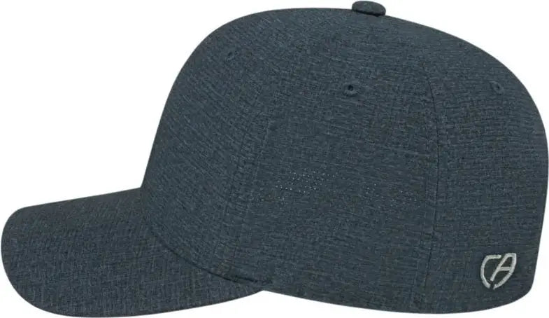 Cap America i8510 Flexfit 110 Melange Snap Back Cap - Dark Navy - Dark Navy / One Size Fits Most
