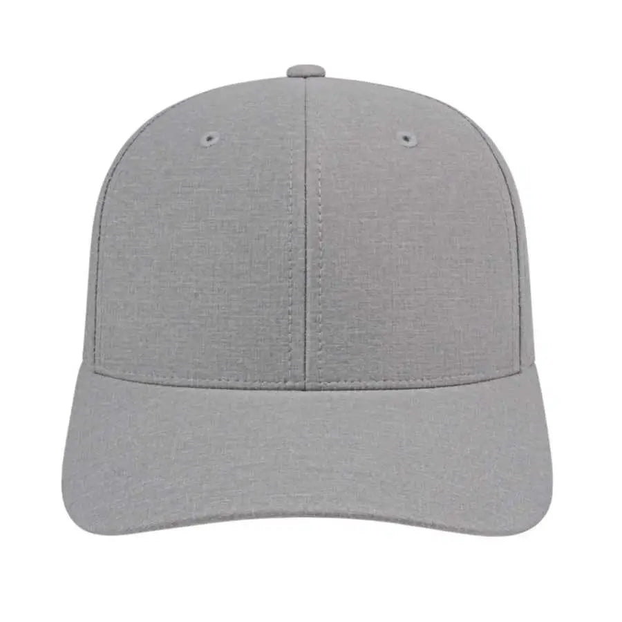 Cap America i8510 Flexfit 110 Melange Snap Back Cap - Silver - Light Gray / One Size Fits Most