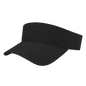 Cap America i8520 Flexfit 110 Aerated Performance Visor - Black - Black / One Size Fits Most