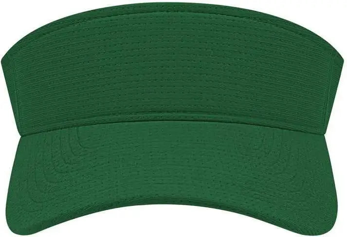 Cap America i8520 Flexfit 110 Aerated Performance Visor - Dark Green - Forest Green / One Size Fits Most