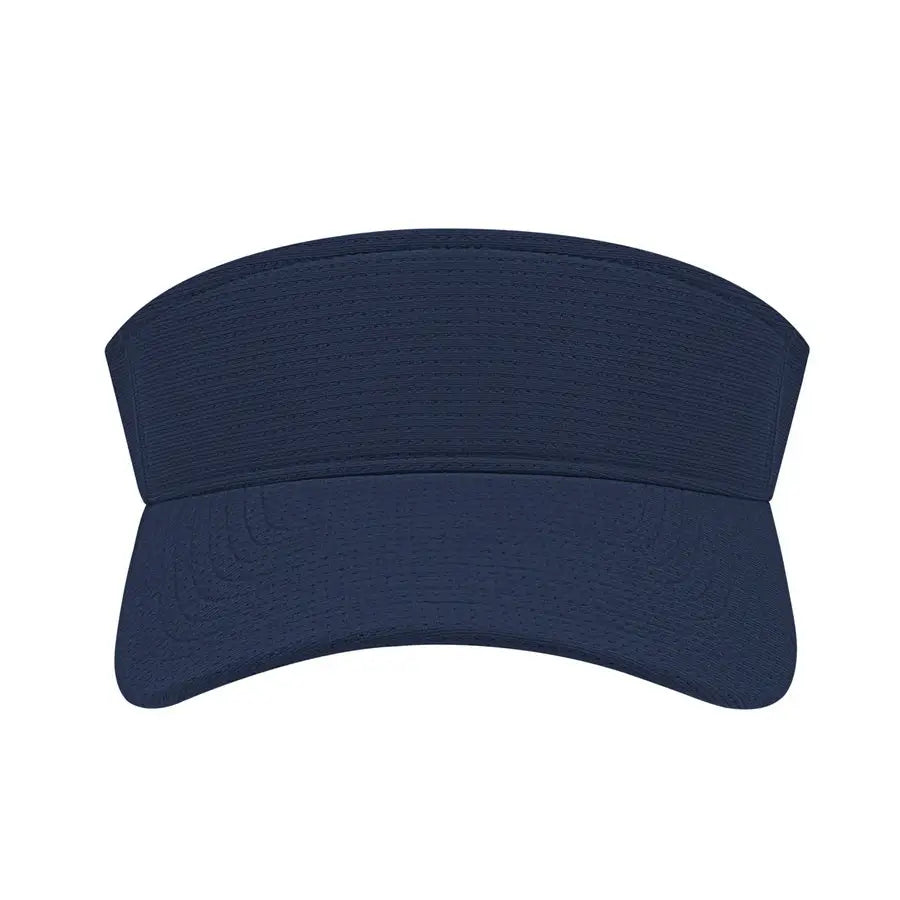 Cap America i8520 Flexfit 110 Aerated Performance Visor - Navy - Navy / One Size Fits Most