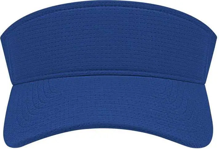 Cap America i8520 Flexfit 110 Aerated Performance Visor - Royal - Royal / One Size Fits Most