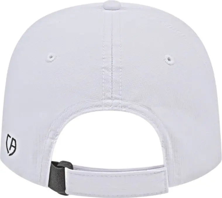 Cap America i8522 Premium Athletic Cap - White - White / One Size Fits Most