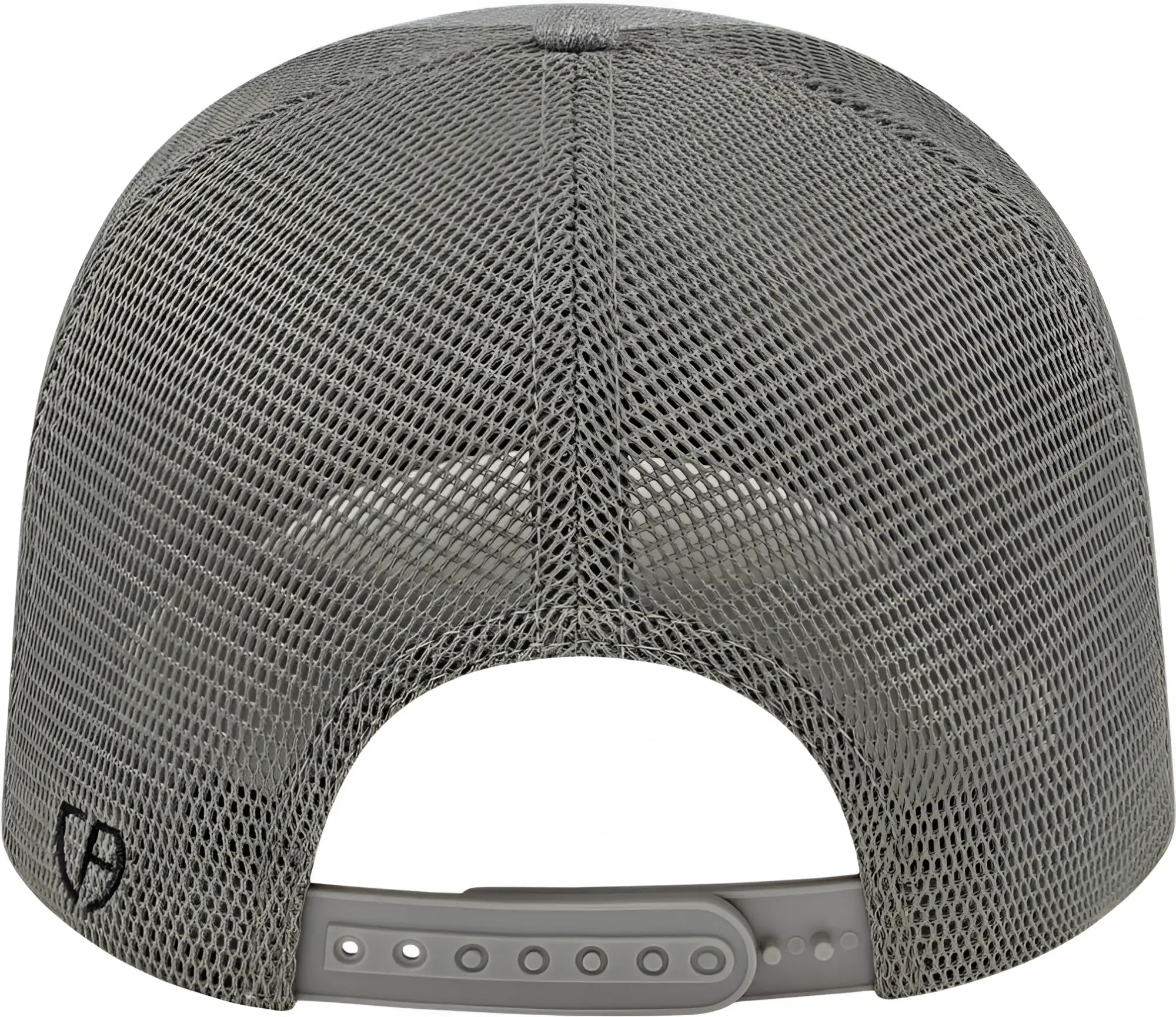 Cap America i8525 Flexfit 110 Ribbed TriBlend Trucker Mesh Back Cap - Heather Gray Gray - Heather Gray/Gray / OSFM